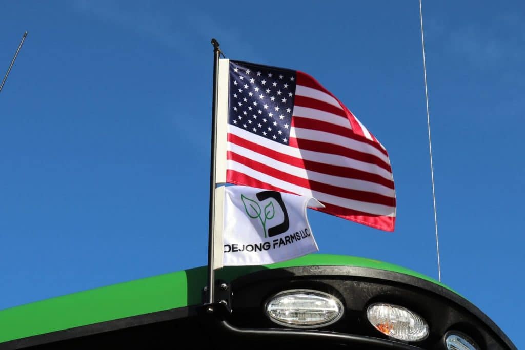 Premium Quality Tractor Flag Mount