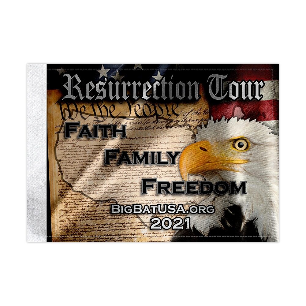 Resurrection Tour 2021 Flag